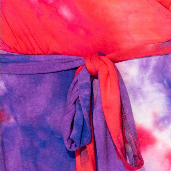 Retro Love Tie Dye Romper - Picture 7 of 8